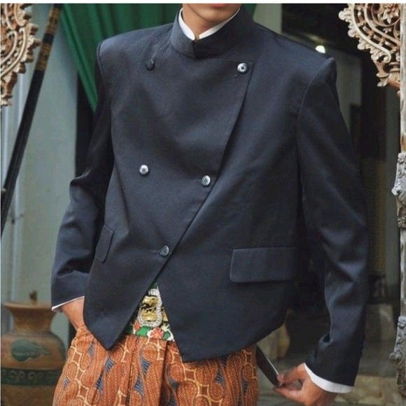 Dormeuil Other - Bespoke Asymmetric Dormeuil London Superfine Wool Cashmere Jacket